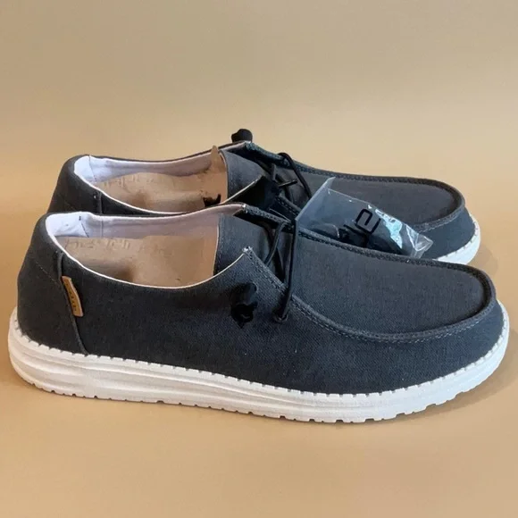 Hey Dude Wendy black chambray - Picture 4 of 10